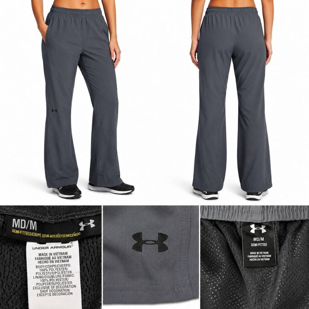 Under Armour Women's Gray Track Pants Joggers